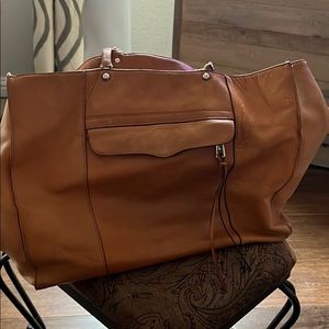 Rebecca Minkoff tan vintage tote